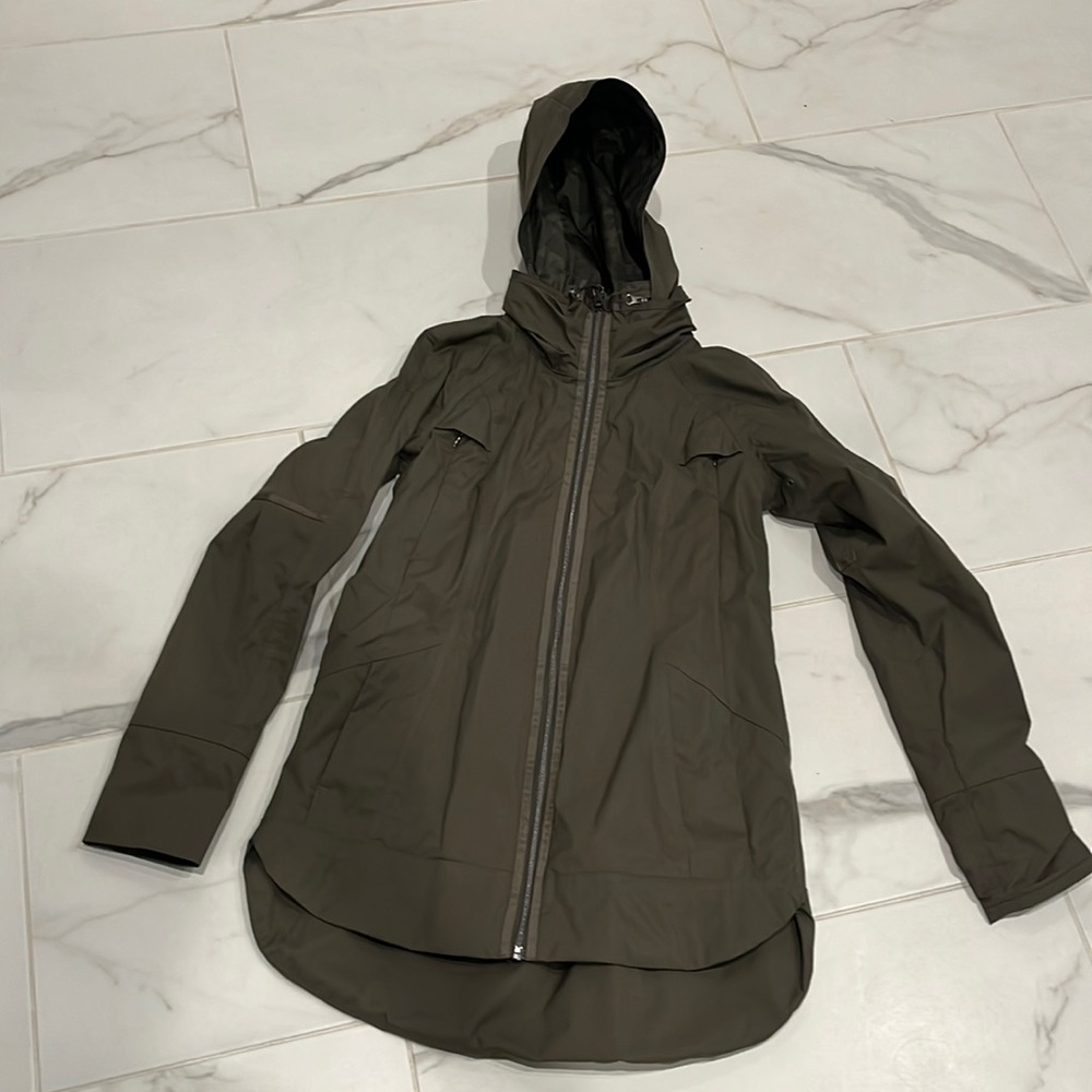 Size 4 Lululemon Army green jacket.